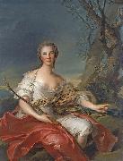 Jean Marc Nattier Portrait of Madame Bouret as Diana Spain oil painting artist
